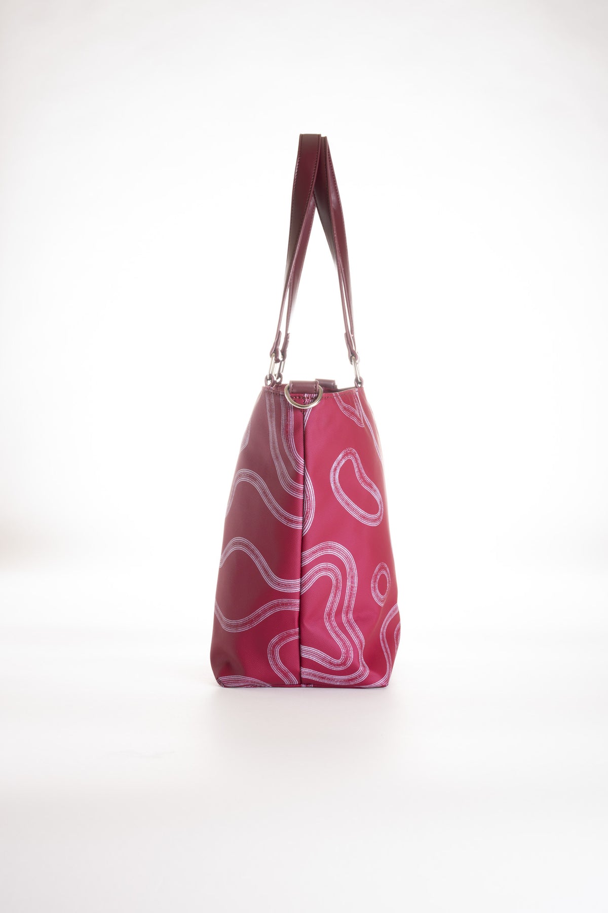 Elements Tote Medium in Cabernet Crush