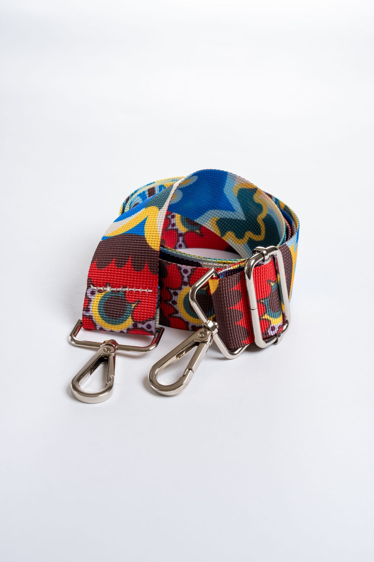 Riviera Strap in Multicolor with Yellow & Red