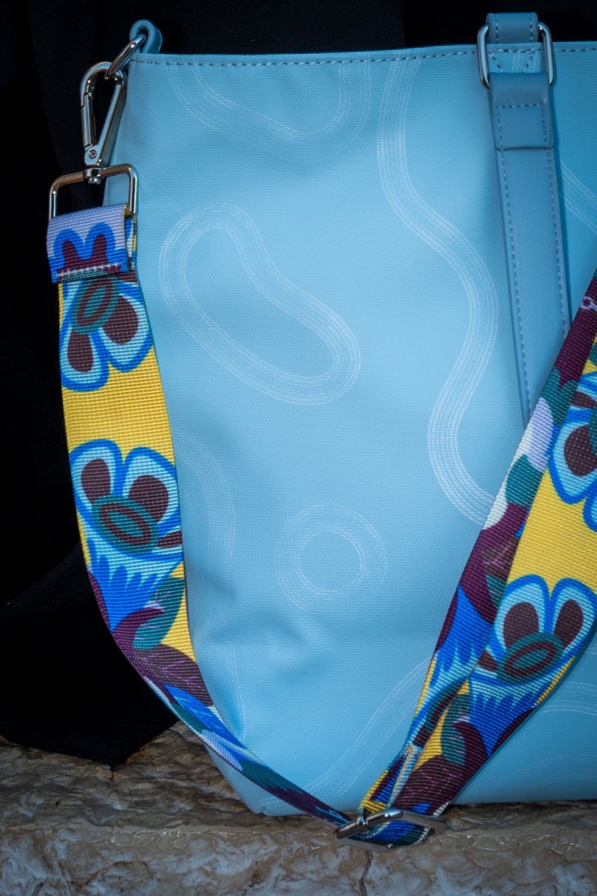 Riviera Strap in Multicolor with Yellow