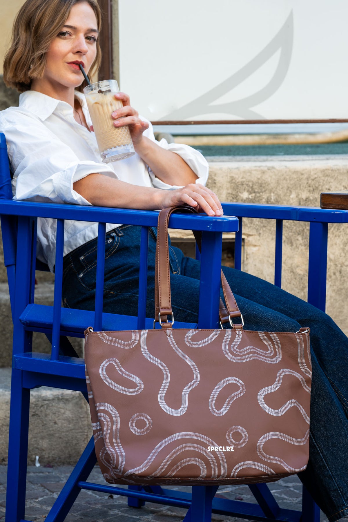 Elements Tote Medium in Espresso Echo