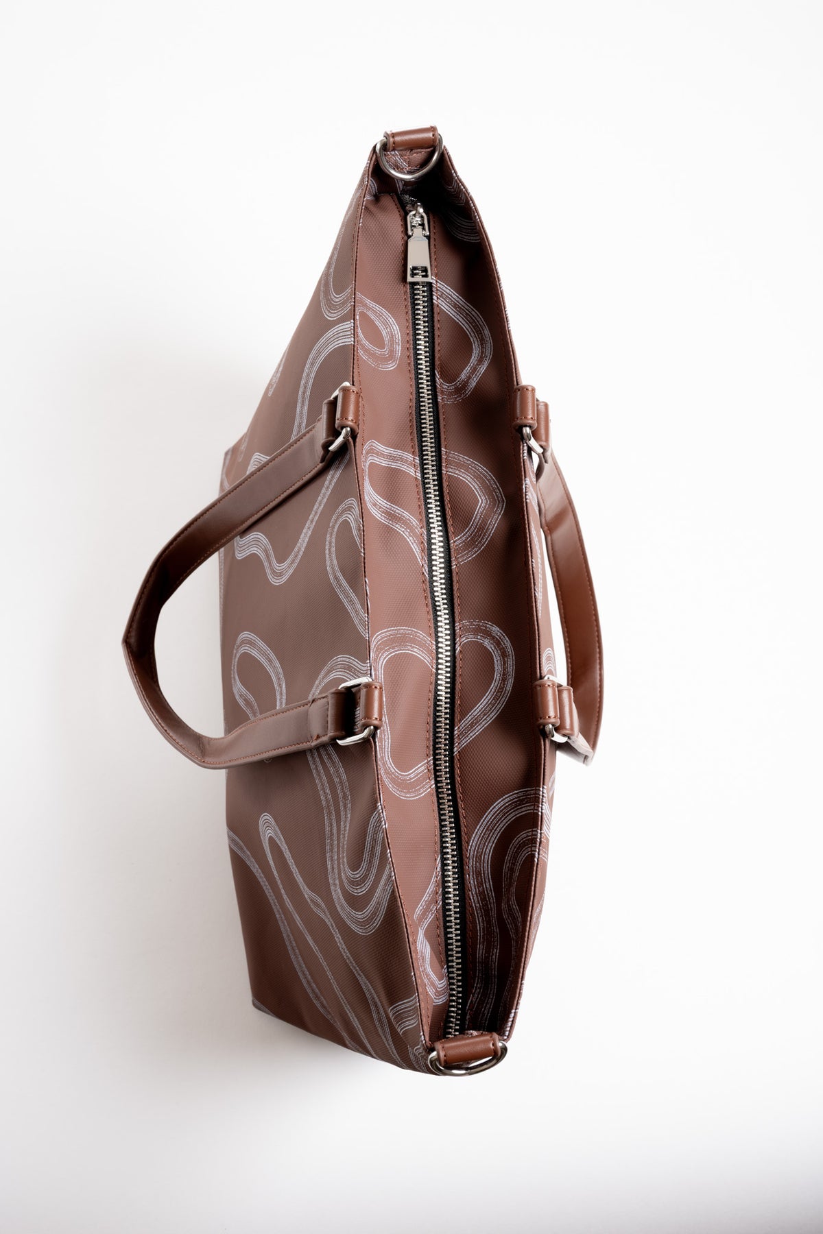 Elements Tote Medium in Espresso Echo