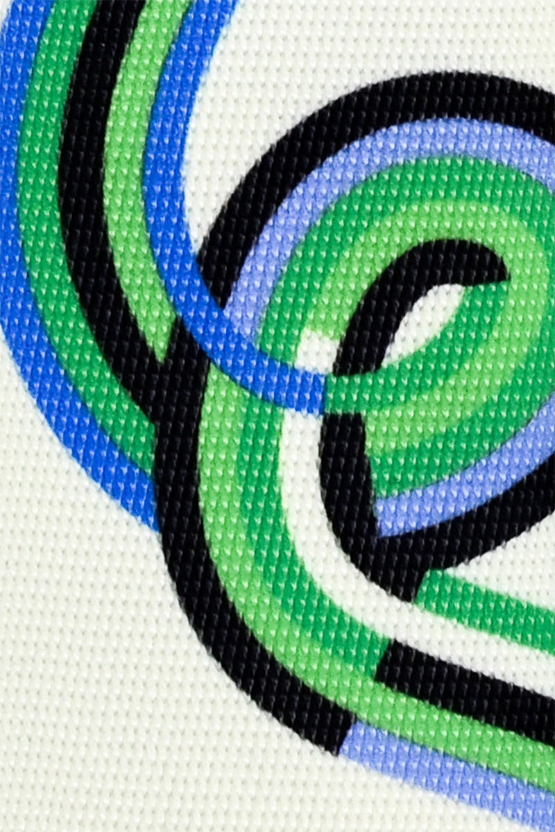 Circles Shoulder Strap in Cool Hues