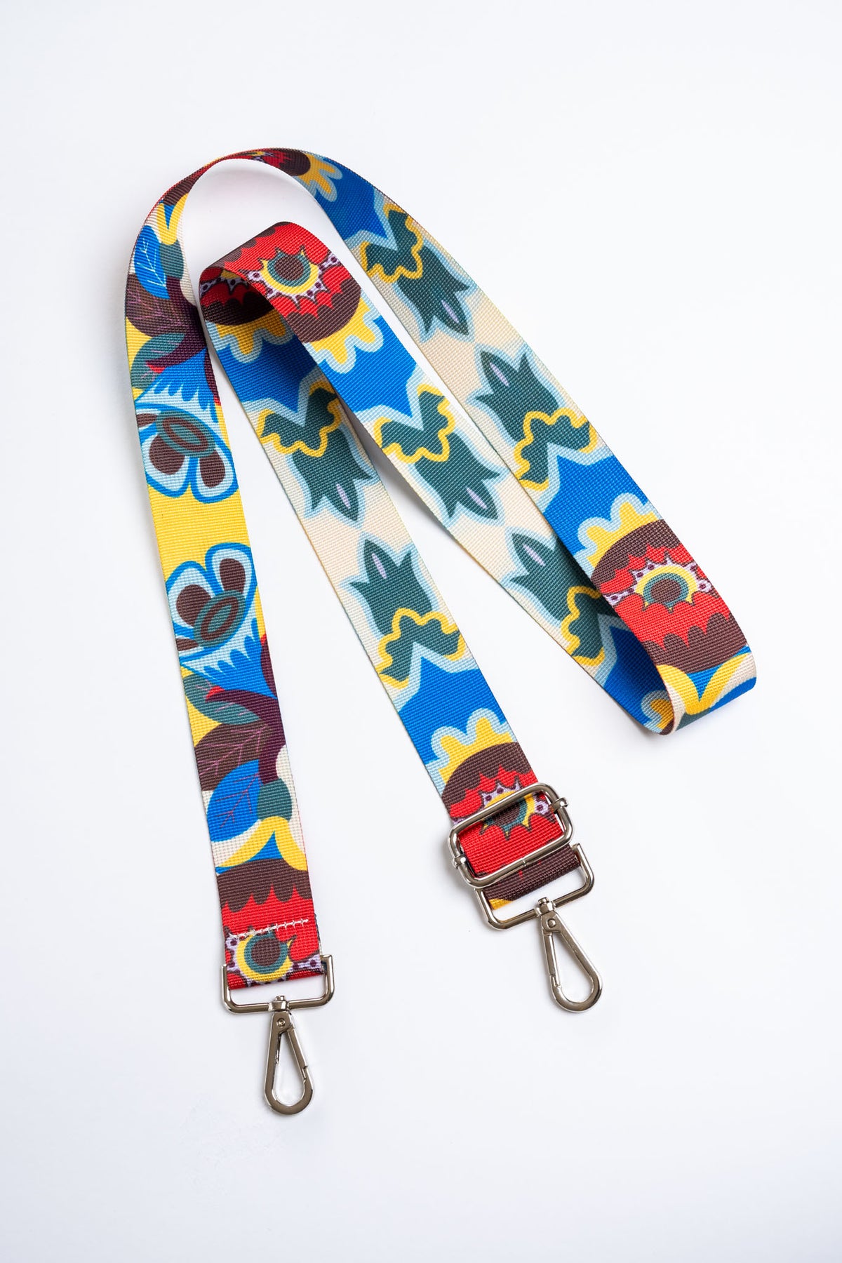 Riviera Strap in Multicolor with Yellow & Red